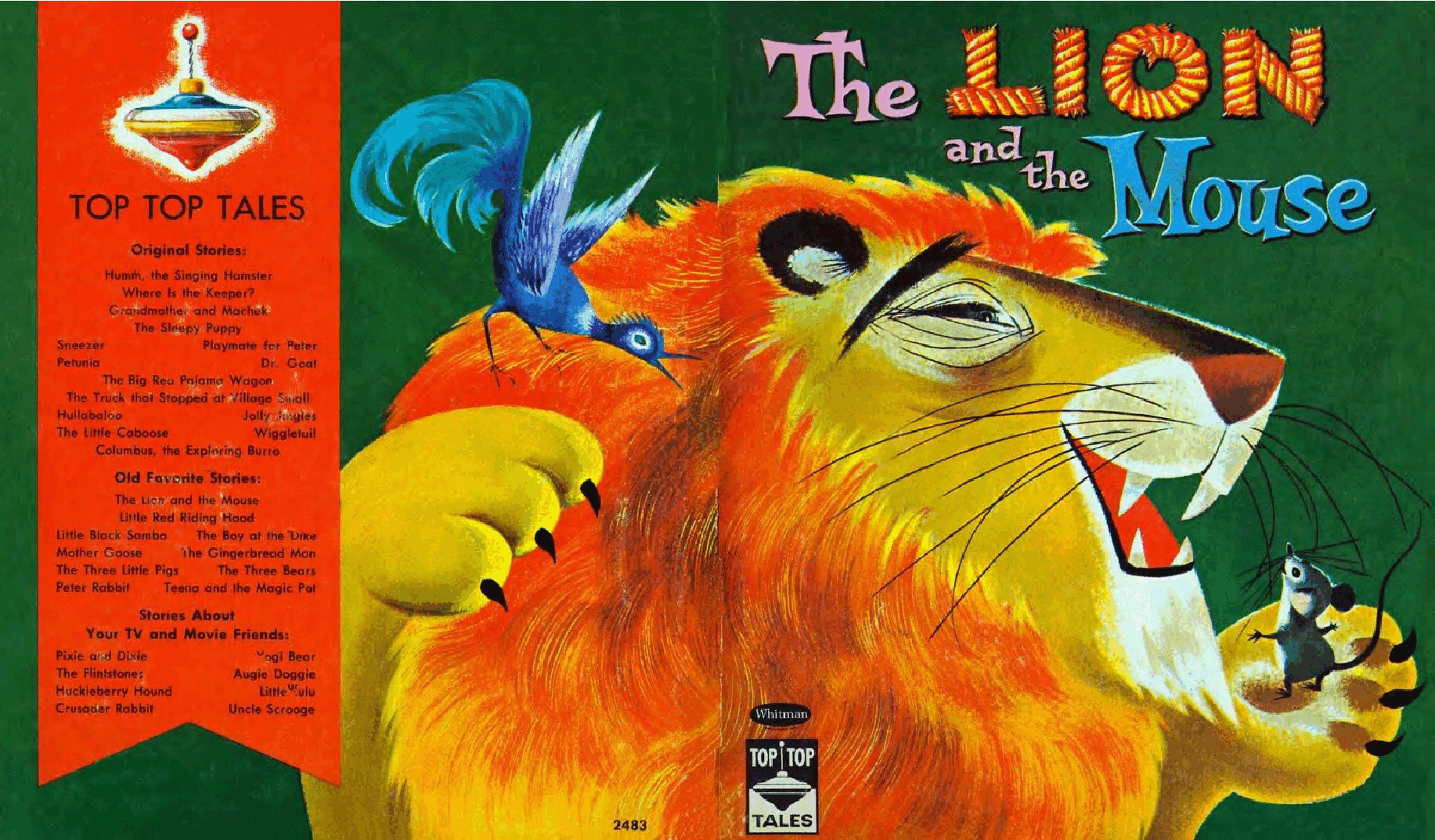 Top-Top Tales 2483 - The Lion and the Mouse (1961) (goldengems).pdf,第1页预览