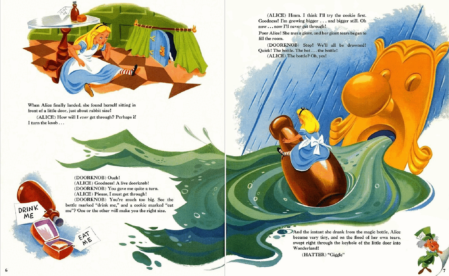 迪斯尼英文中级绘本Walt Disney_Alice in Wonderland .pdf,第4页预览