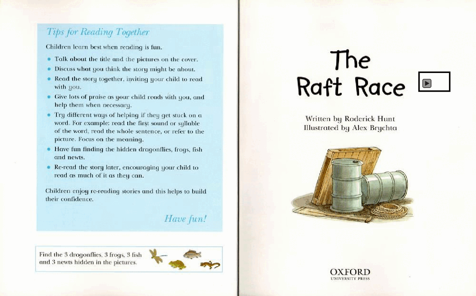 牛津阅读树在家读绘本系列3B The Raft Race.pdf,第2页预览