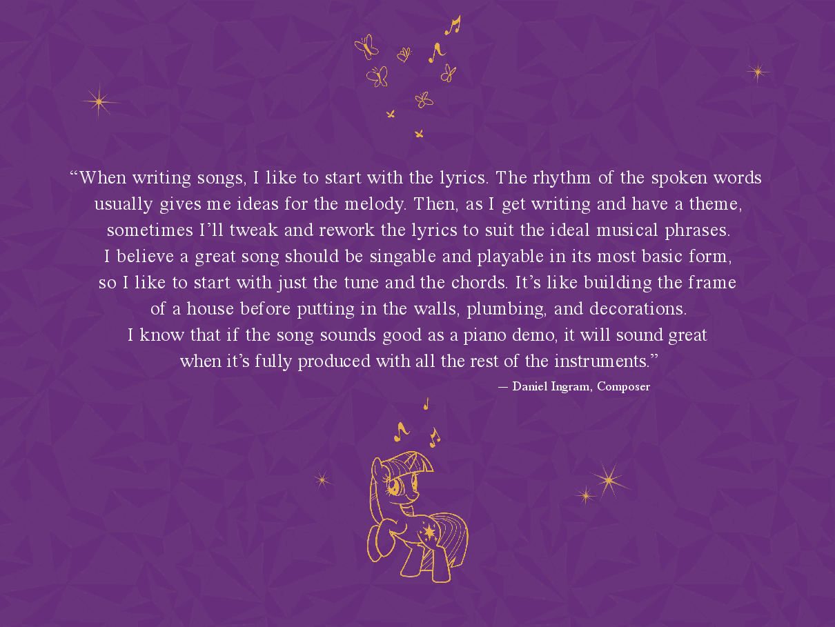 小马宝莉绘本Digital Booklet - My Little Pony - Songs of Friendship and Magic (Music from the Original TV Series).pdf，第2页预览
