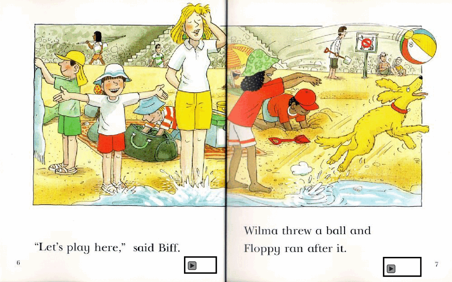 牛津阅读树在家读绘本系列3B The Real Floppy.pdf，第4页预览
