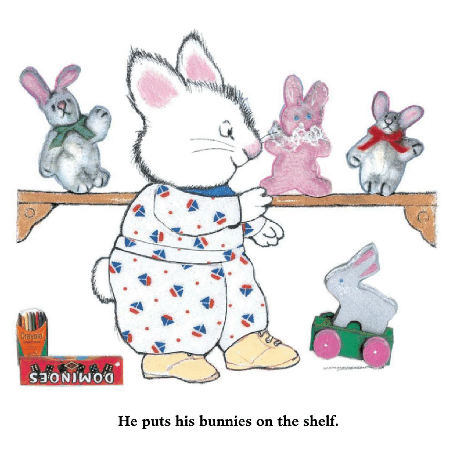小兔麦克斯和露比Max and Ruby-Baby Max - Clean-Up Time!.pdf,第3页预览