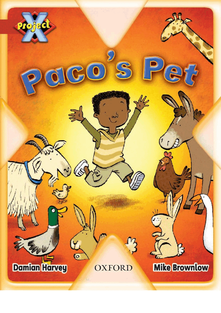 X牛津X计划系列1-9级绘本23 Paco's Pet.pdf,第1页预览