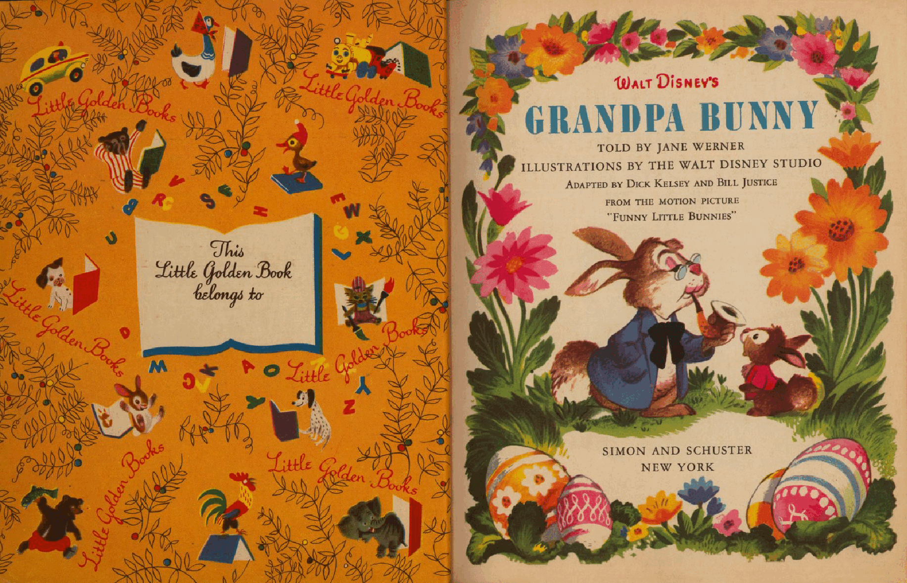 迪斯尼英文中级绘本Walt Disney_Grandpa Bunny.pdf,第2页预览