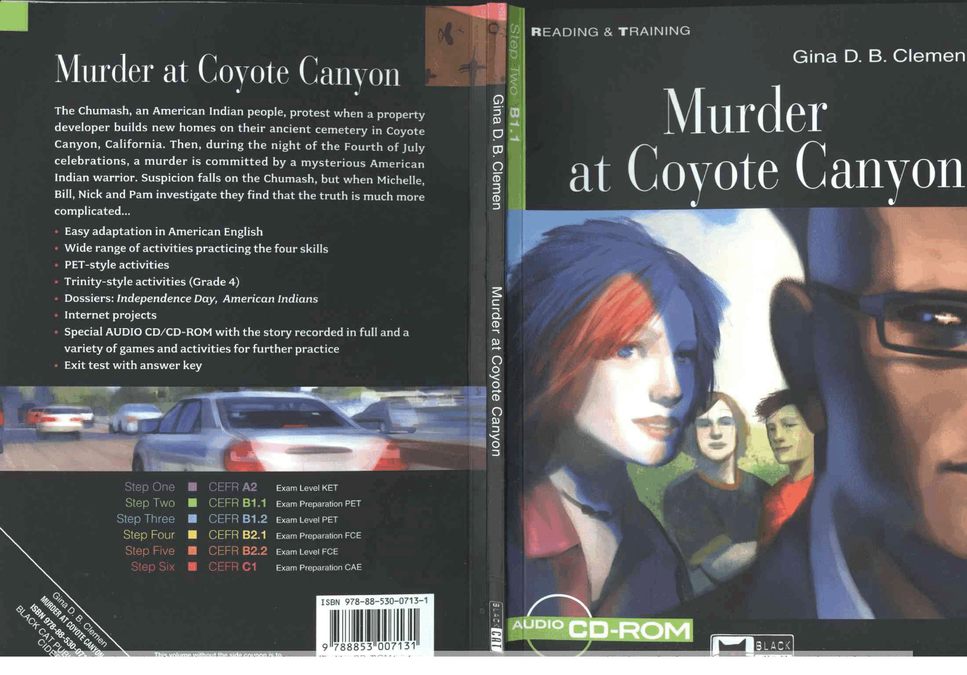 黑猫英语系列Murder at Coyote Canyon.pdf，第1页预览