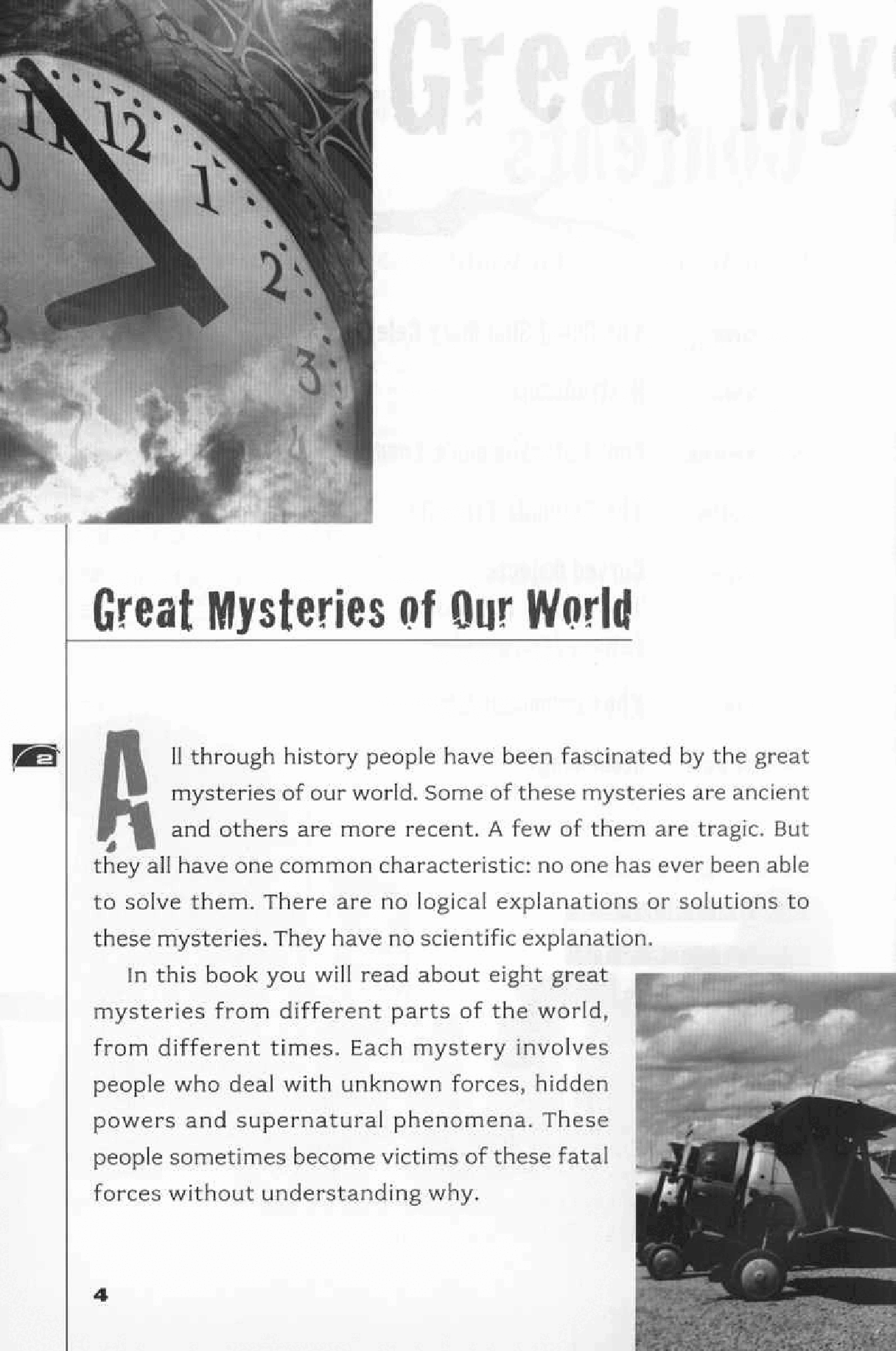 黑猫英语系列Great Mysteries of Our World.pdf,第4页预览
