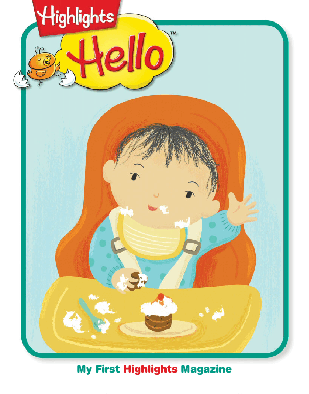 天才宝宝2016年1-12期08. Highlights Hello - August 2016.pdf,第1页预览