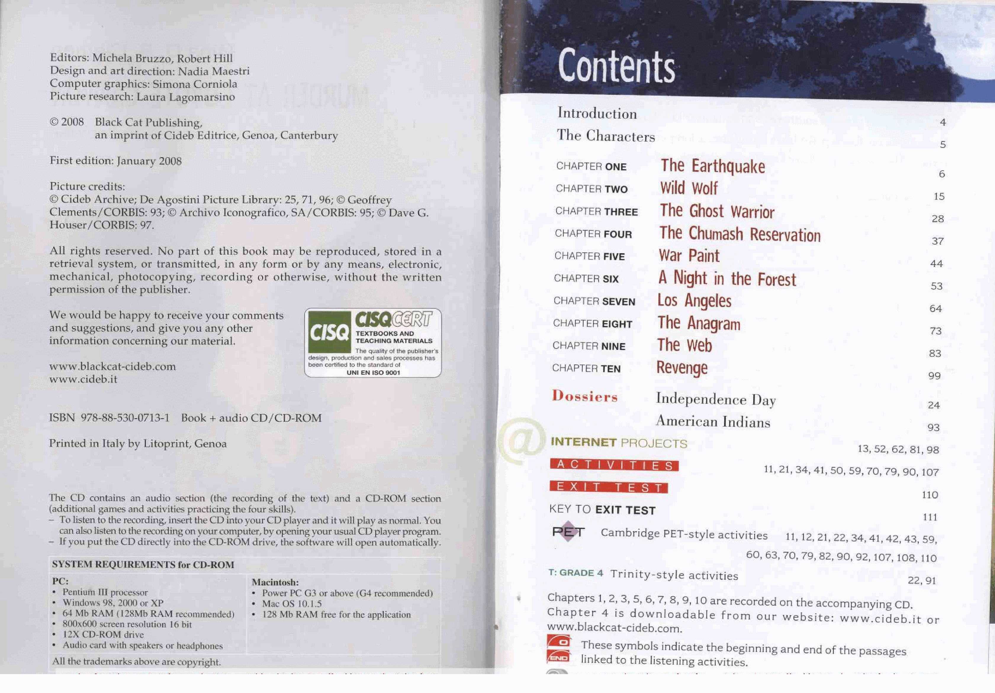 黑猫英语系列Murder at Coyote Canyon.pdf，第2页预览