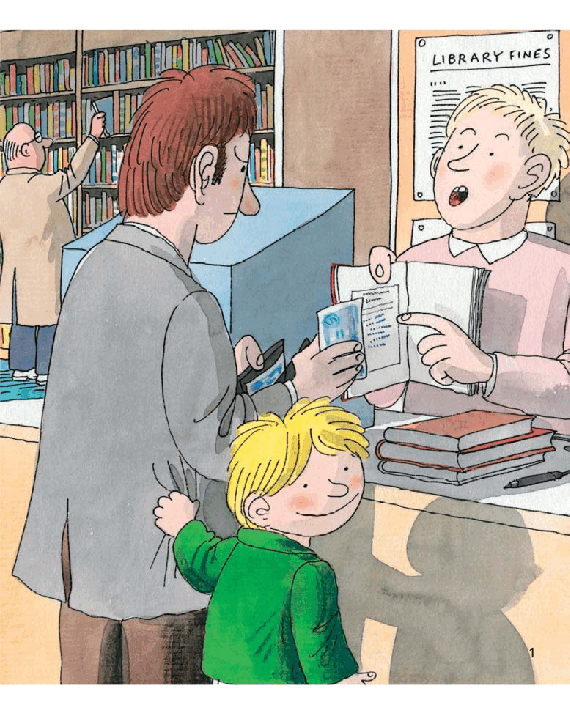 牛津阅读树stage_1的各个系列The Library.pdf,第3页预览