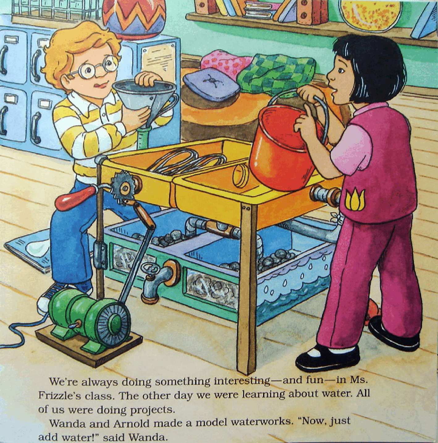 神奇校车绘本系列Wet All Over.pdf,第3页预览