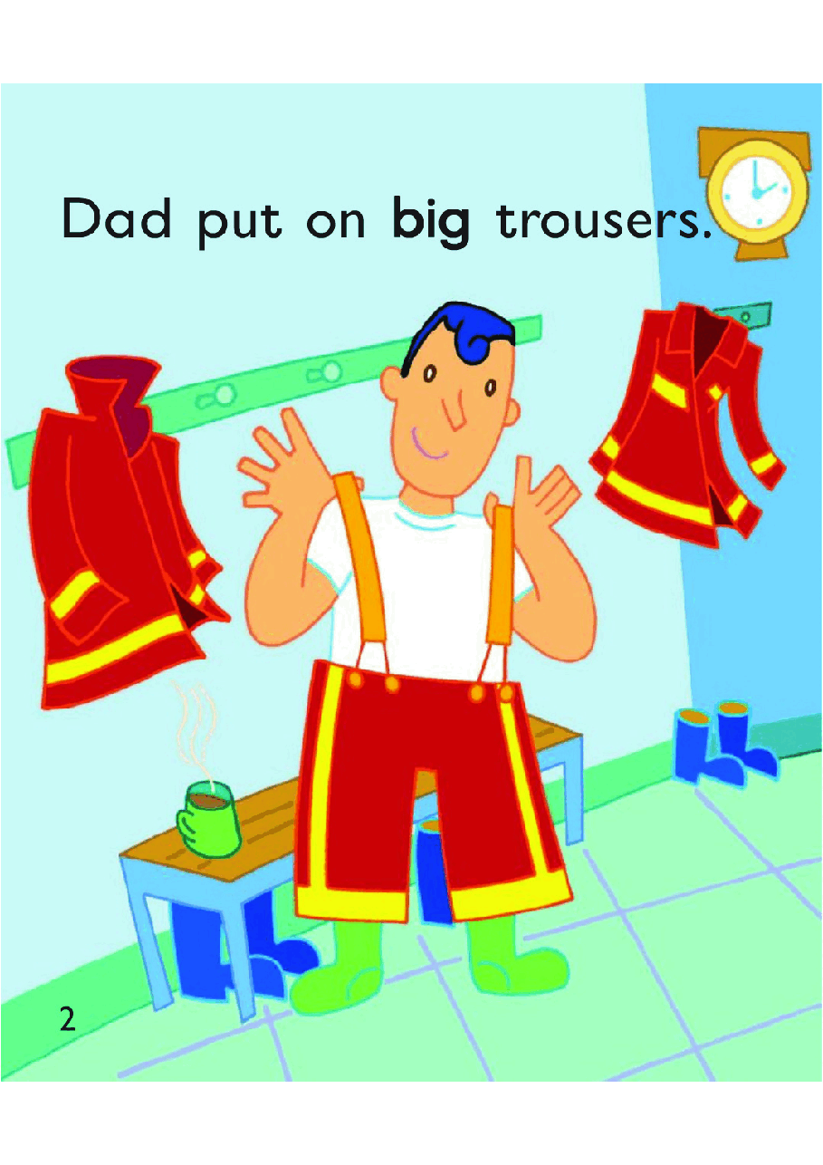 牛津阅读树stage 1+的各个系列My_Dad.pdf,第4页预览