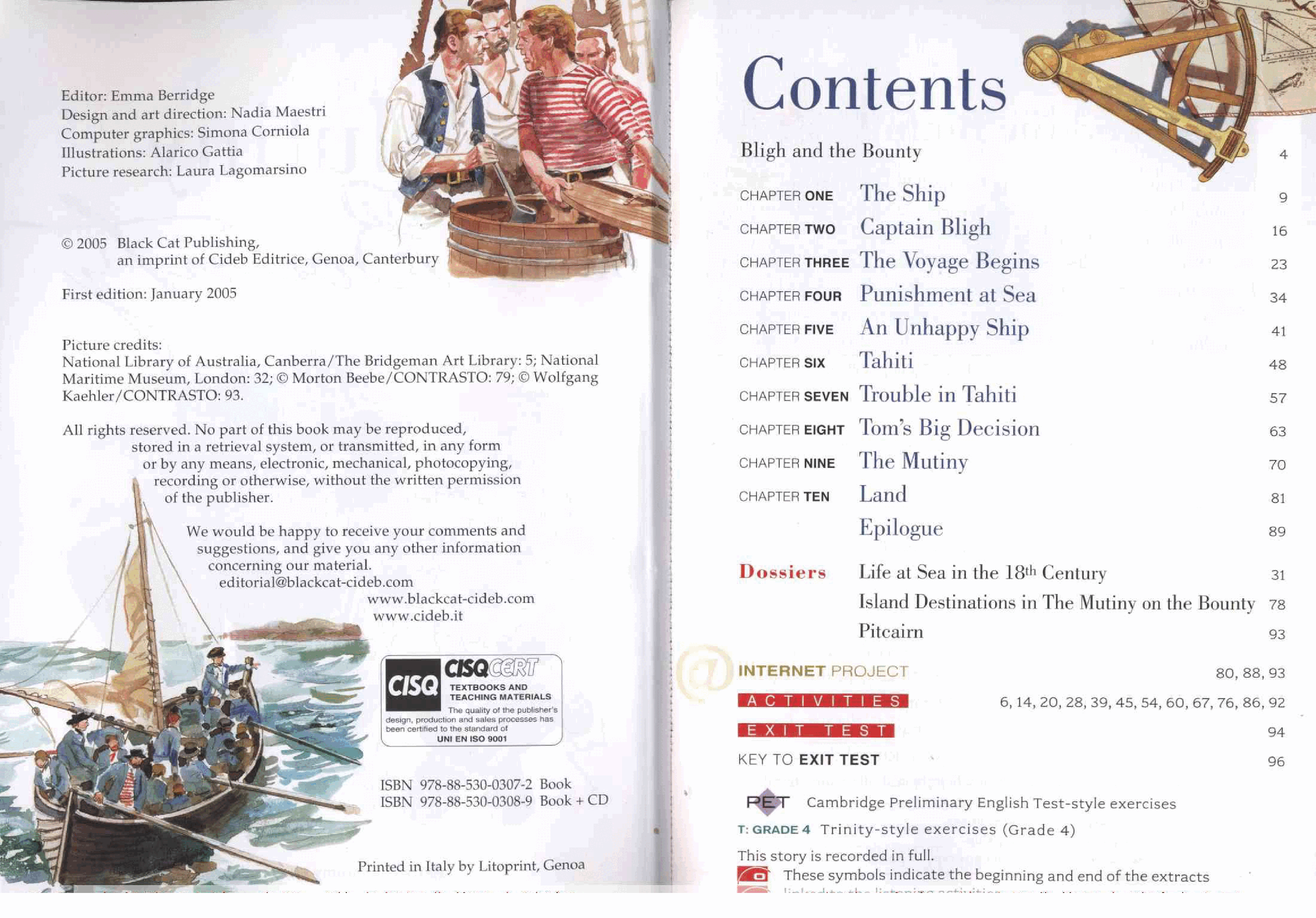 黑猫英语系列The Mutiny on the Bounty.pdf,第2页预览