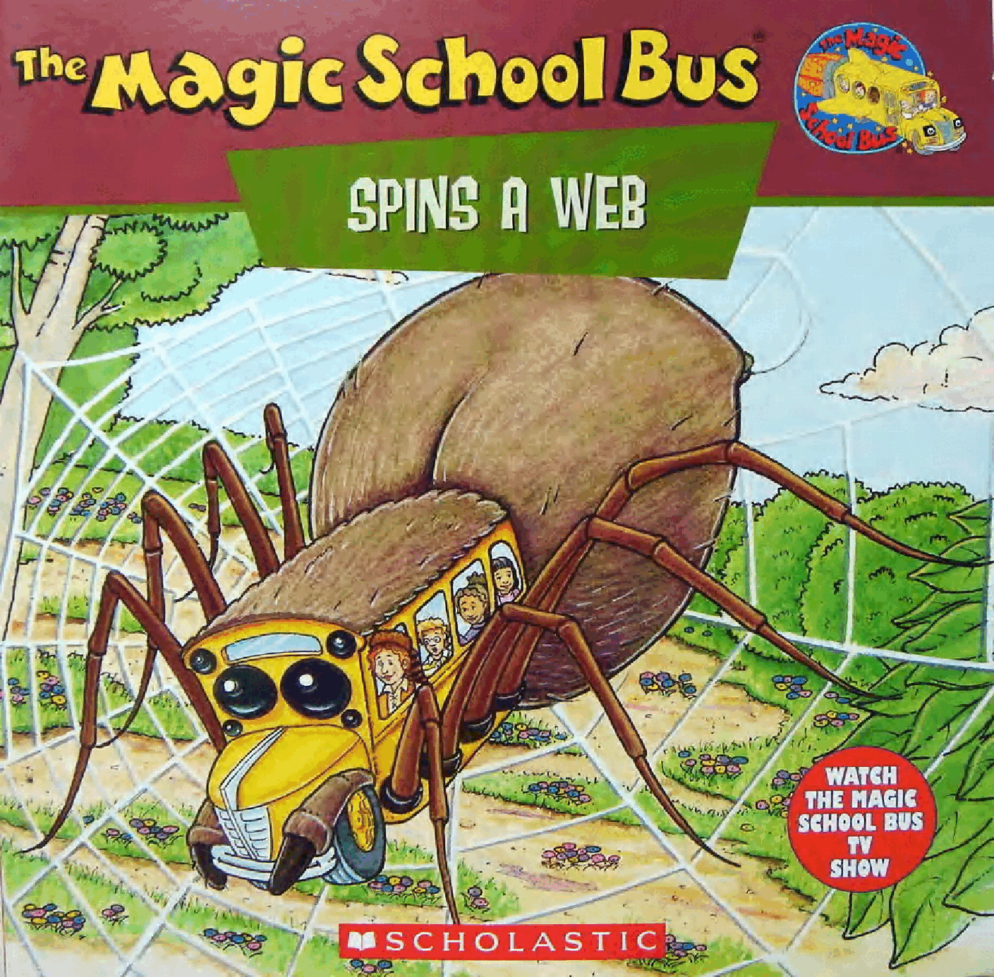 神奇校车绘本系列Spins A Web.pdf,第1页预览