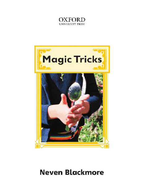 牛津阅读树stage_5的各个系列Magic_Tricks.pdf,第3页预览