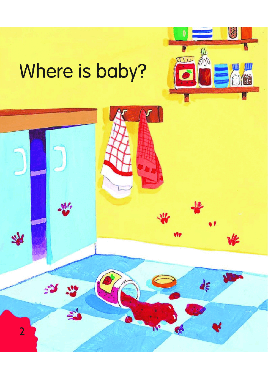 牛津阅读树stage 1+的各个系列Where_is_Baby.pdf,第4页预览