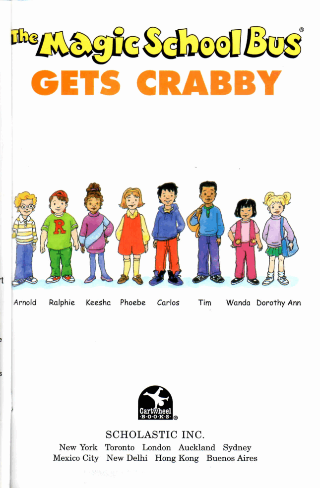 神奇校车绘本系列Get Crabby_Scan Copy.pdf,第3页预览