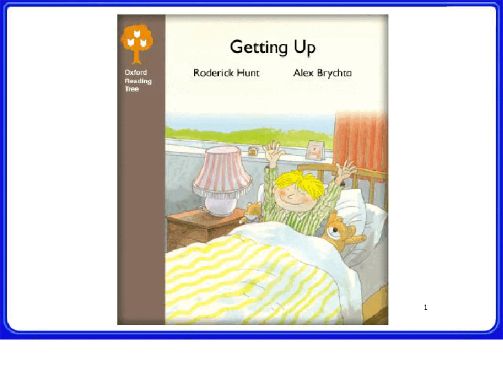 牛津阅读树stage_1的各个系列getting up.pdf,第1页预览