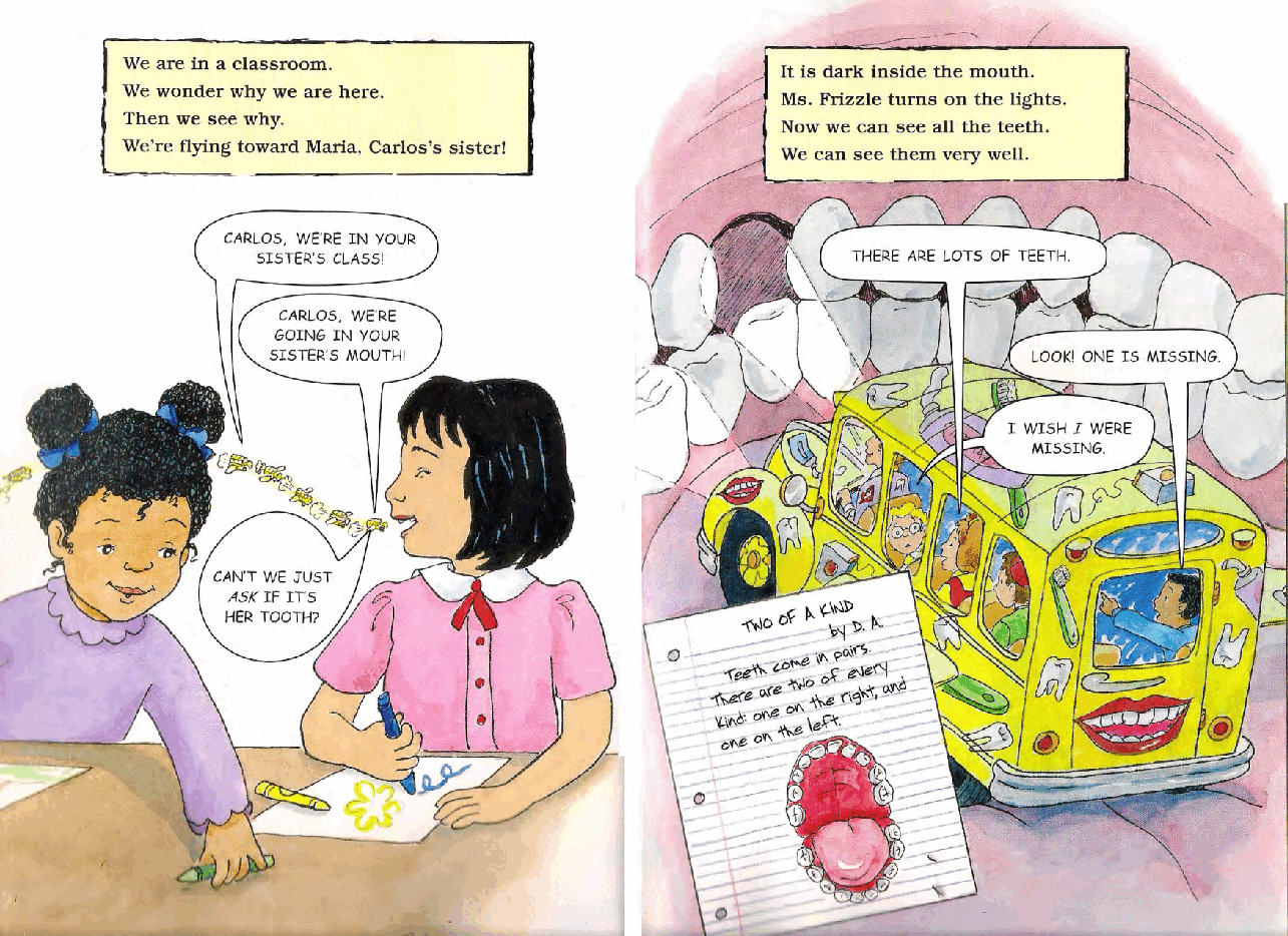 神奇校车绘本系列The Missing Tooth.pdf,第4页预览