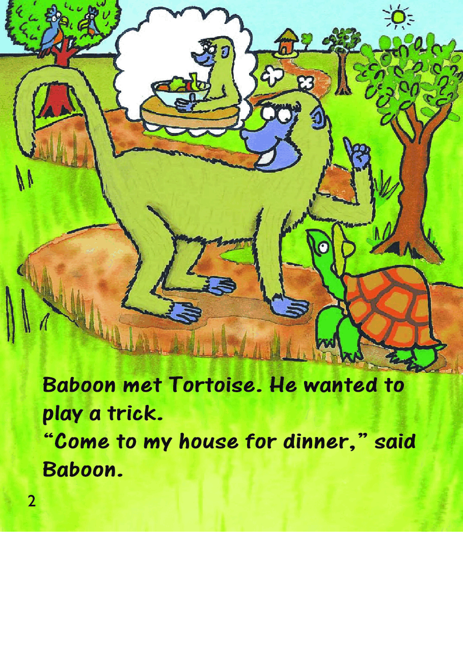牛津阅读树stage_4的各个系列The Tortoise and the Baboon.pdf,第4页预览