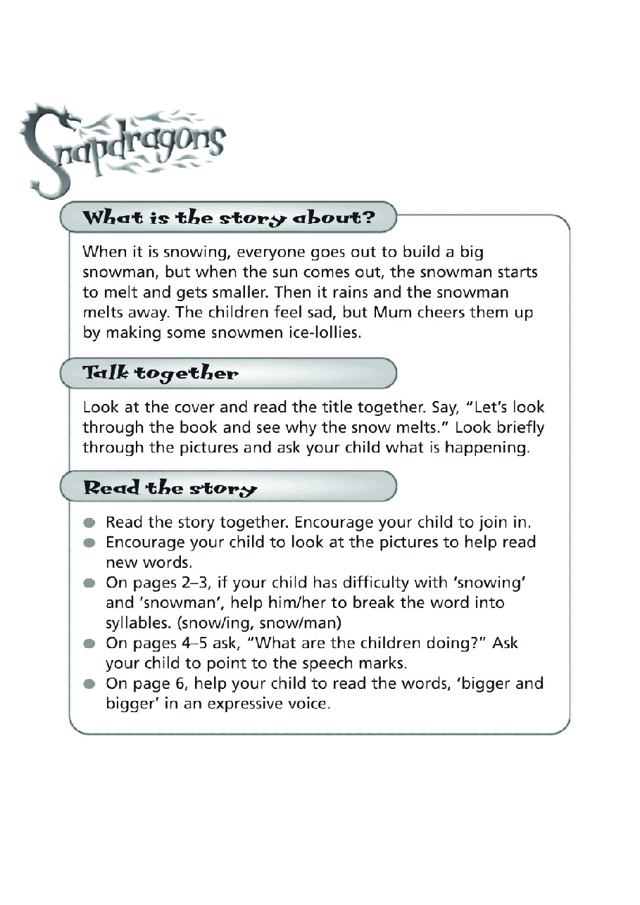 牛津阅读树stage_3的各个系列Melting_Snow.pdf,第2页预览