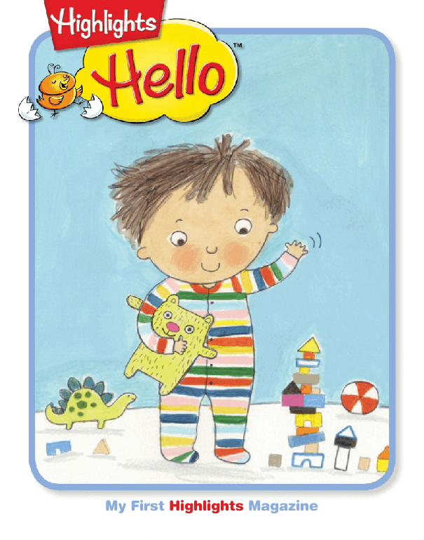 天才宝宝2016年1-12期06. Highlights Hello - June 2016.pdf，第1页预览