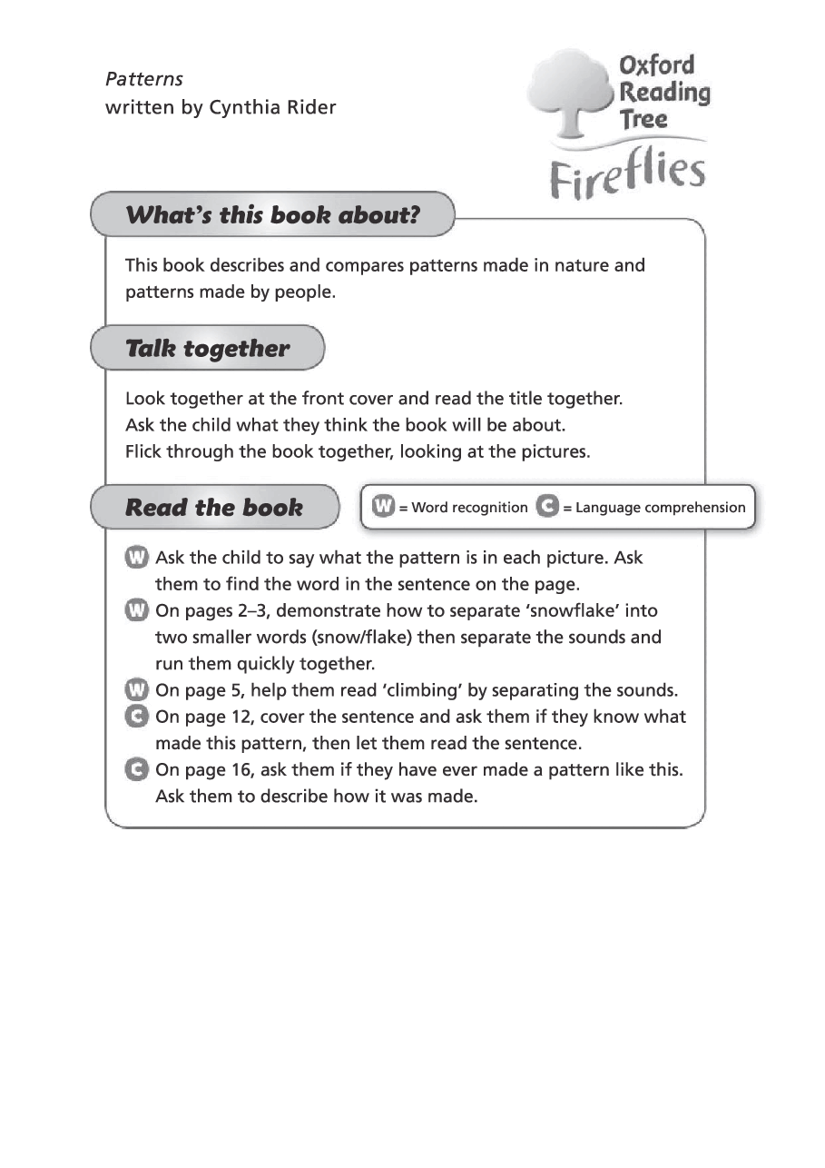 牛津阅读树stage_3的各个系列Patterns.pdf,第2页预览