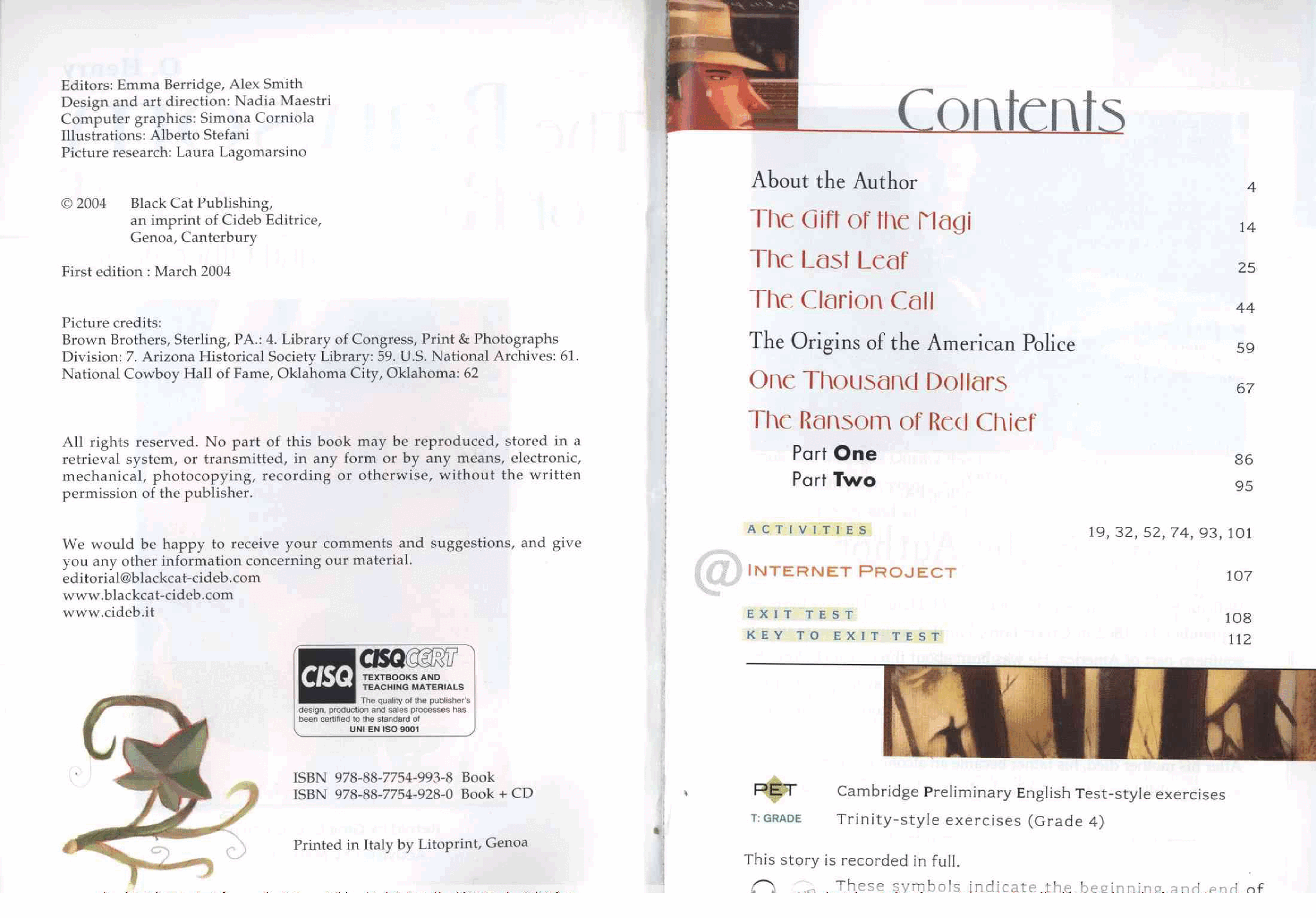 黑猫英语系列The Ransom of Red Chief and Other Stories.pdf,第2页预览
