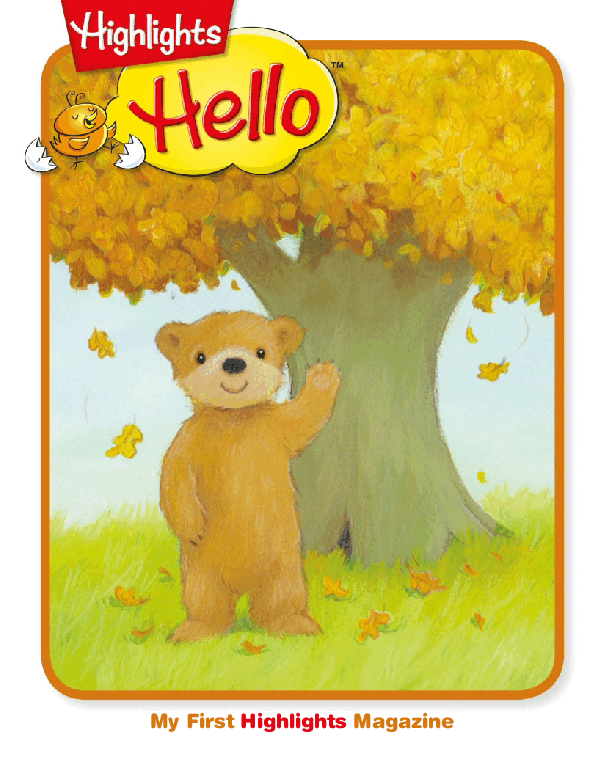天才宝宝2016年1-12期10. Highlights Hello - October 2016.pdf,第1页预览