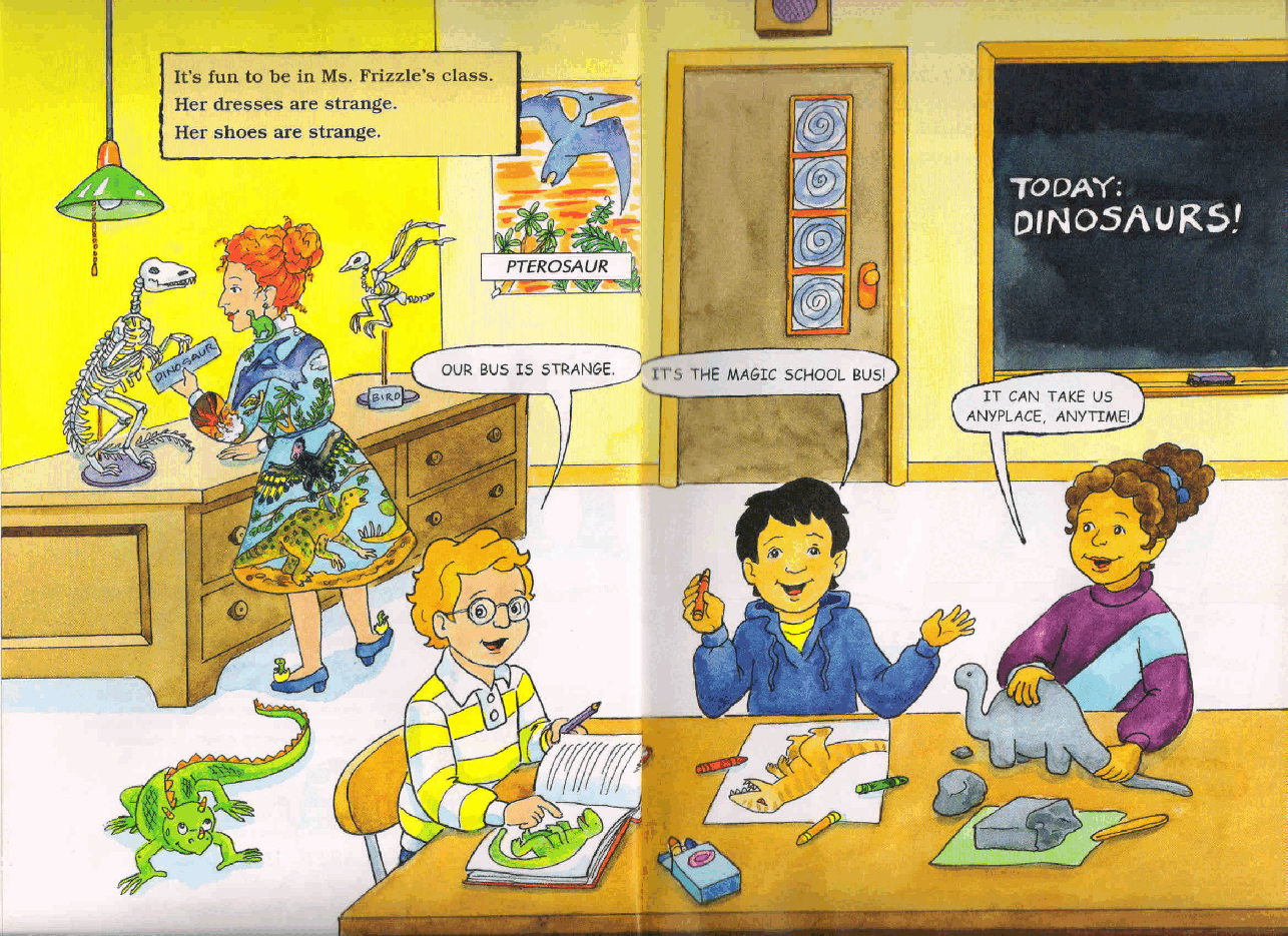神奇校车绘本系列flies_with_the_dinosaurs.pdf,第3页预览