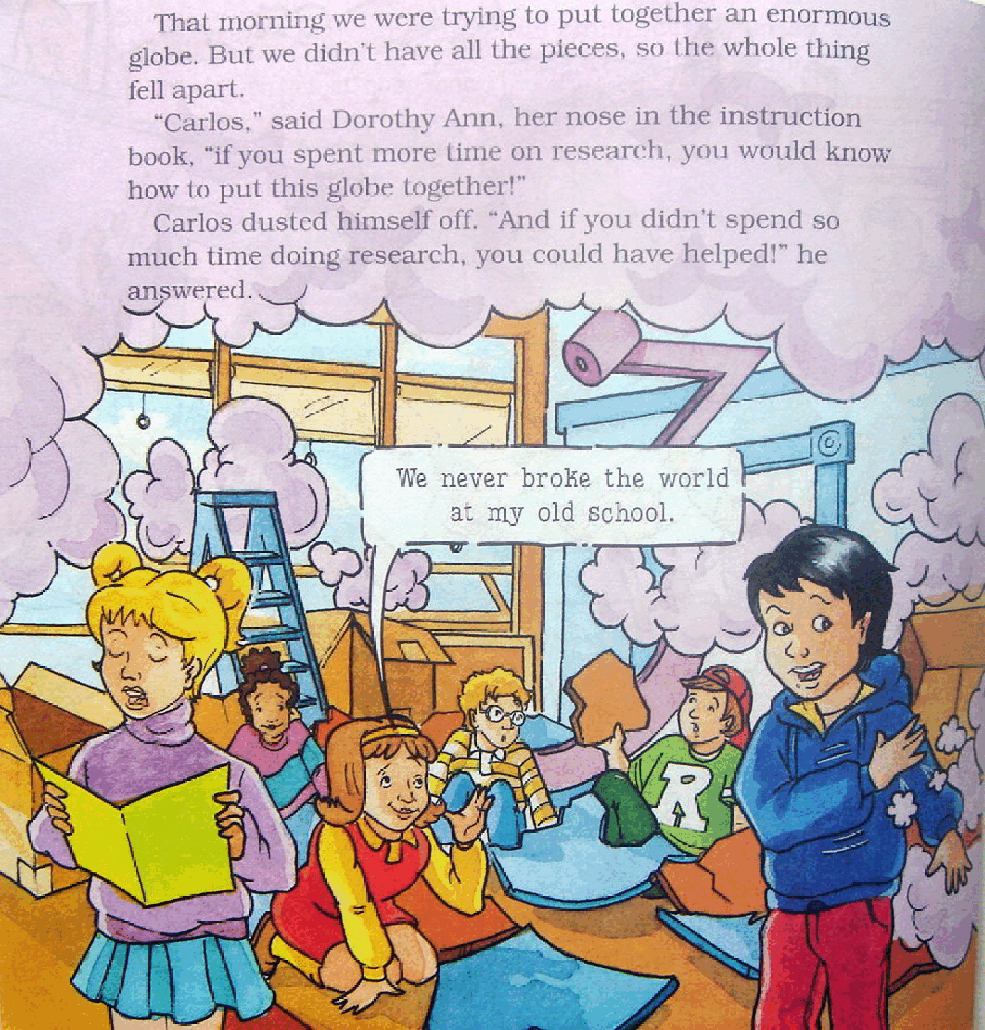 神奇校车绘本系列Blows Its Top.pdf,第4页预览