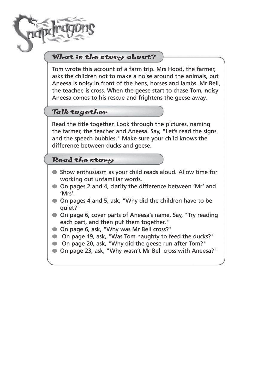 牛津阅读树stage_5的各个系列The School Trip.pdf，第2页预览