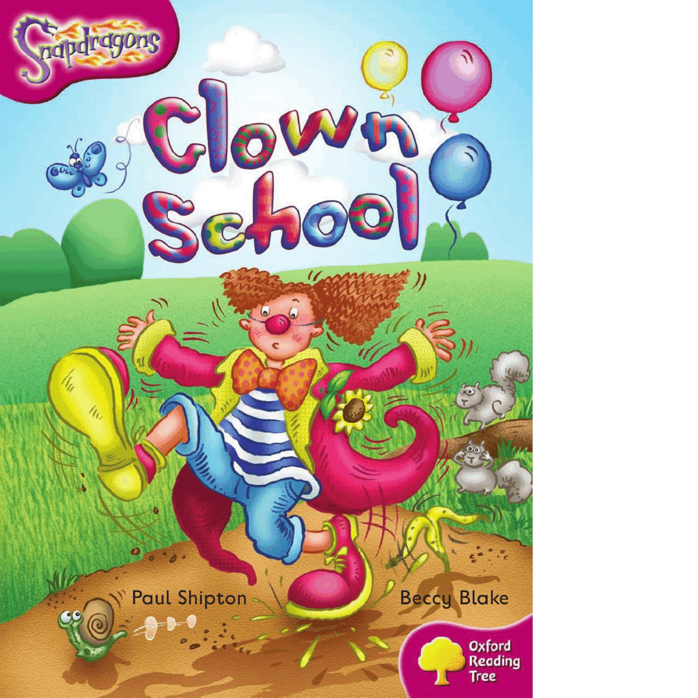 牛津阅读树stage_10的各个系列Clown School.pdf,第1页预览