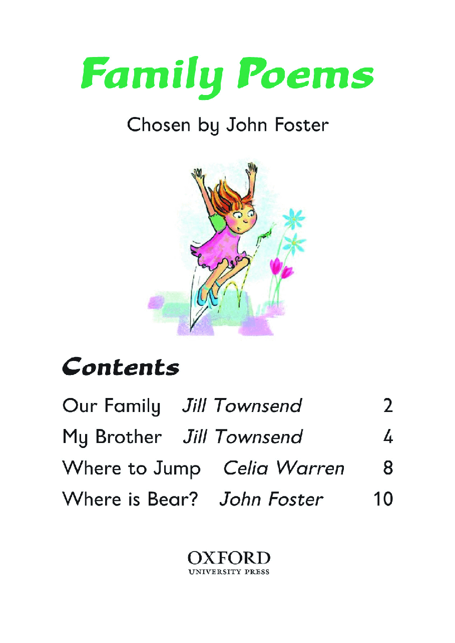牛津阅读树的glow-worms_poetry系列Family_Poems.pdf,第3页预览