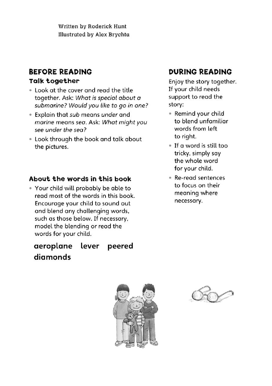 牛津阅读树stage_7的各个系列71 Submarine Adventure.pdf,第2页预览