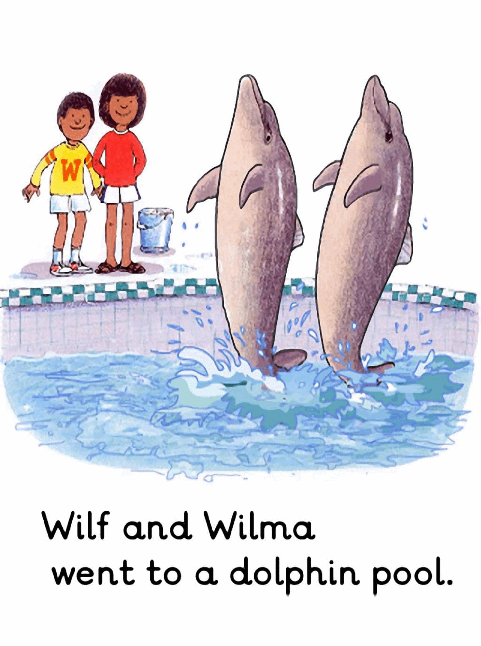 牛津阅读树stage_3的各个系列the_dolphin_pool.pdf,第3页预览