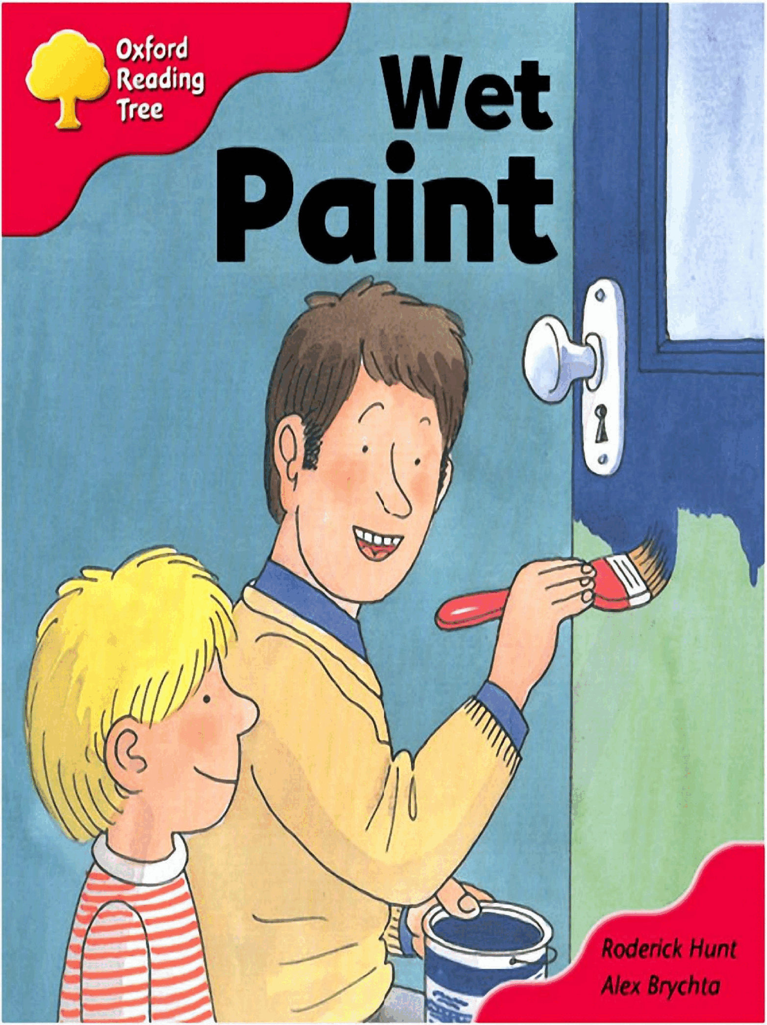 牛津阅读树stage_4的各个系列4b-01wet_paint.pdf,第1页预览