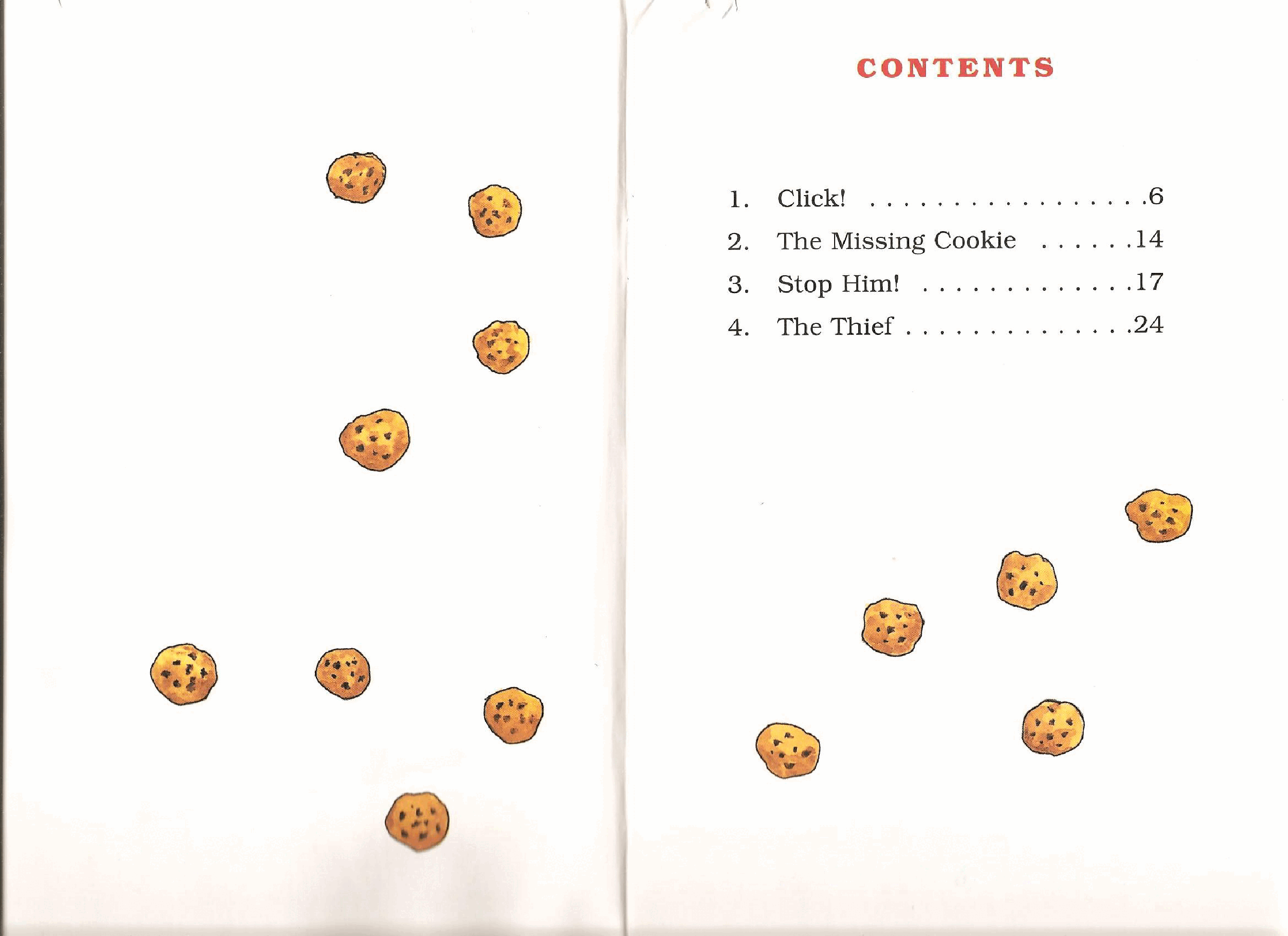 初级桥梁书英文绘本the Missing Cookie.pdf，第3页预览