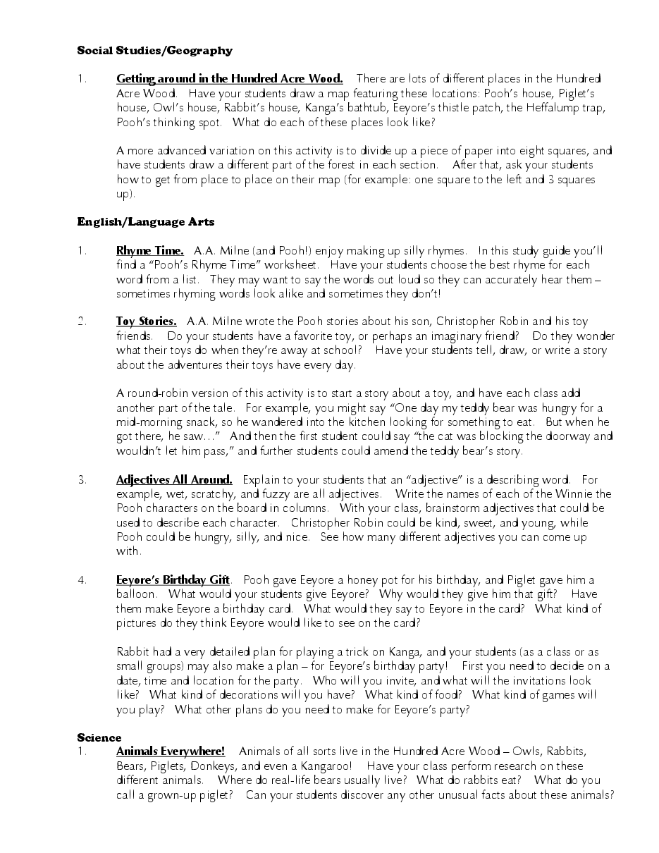 Winnie the Pooh Study Guide.pdf,第4页预览
