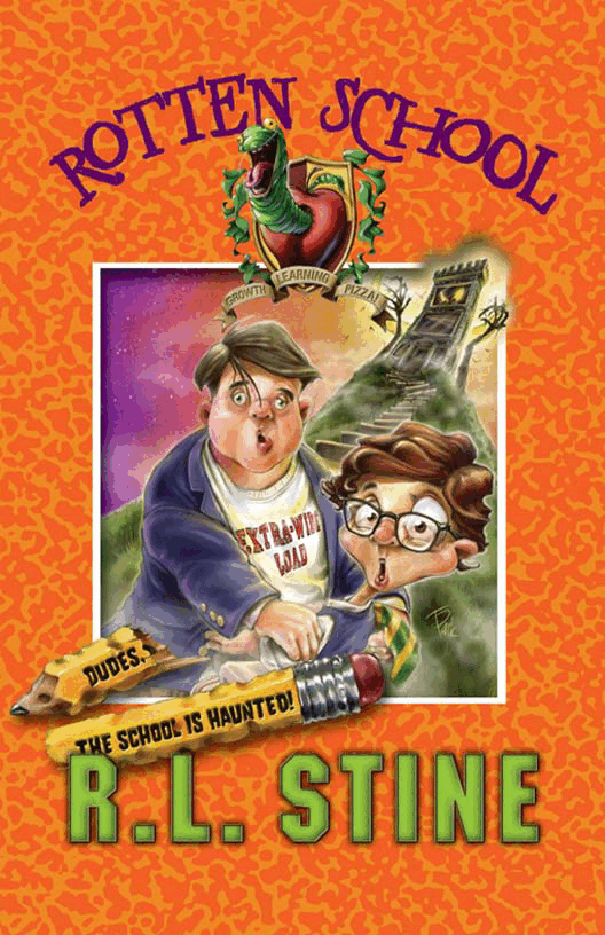 启蒙阅读英文绘本Dudes, the School is Haunted! (Rotten School, No. 7) .pdf,第1页预览