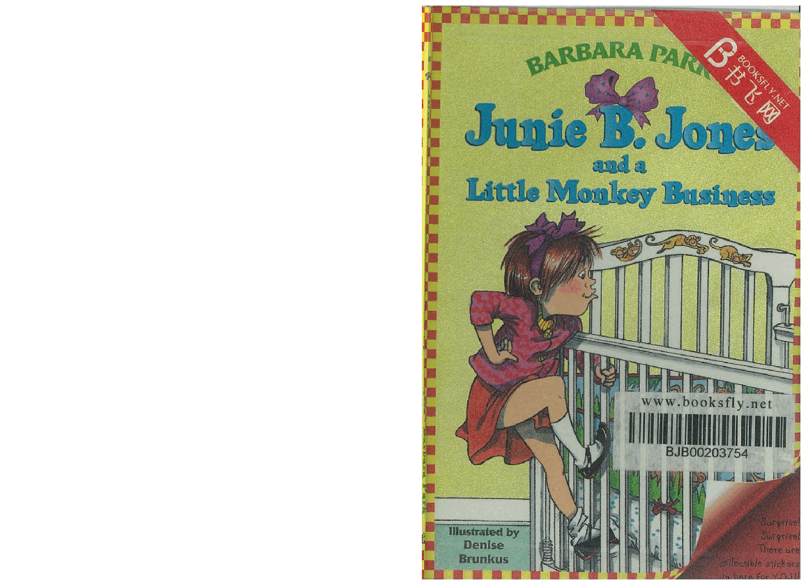 02 Junie B. Jones and a Little Monkey Business.pdf,第1页预览