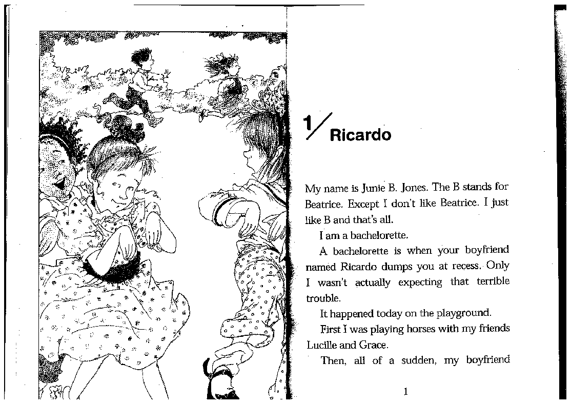 13 Junie B. Jones Is (Almost) a Flower Girl扫描版.pdf,第4页预览