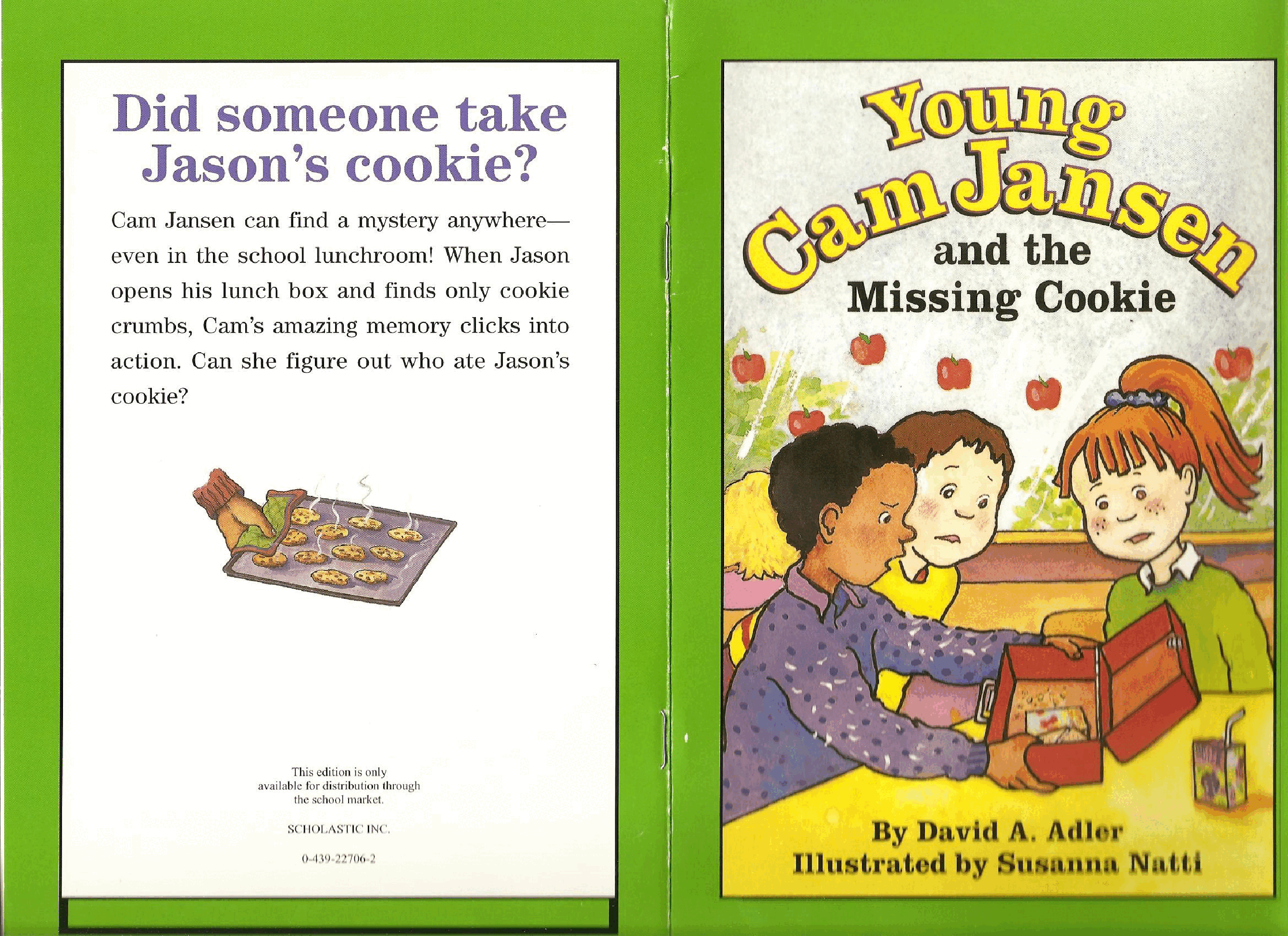 初级桥梁书英文绘本the Missing Cookie.pdf，第1页预览