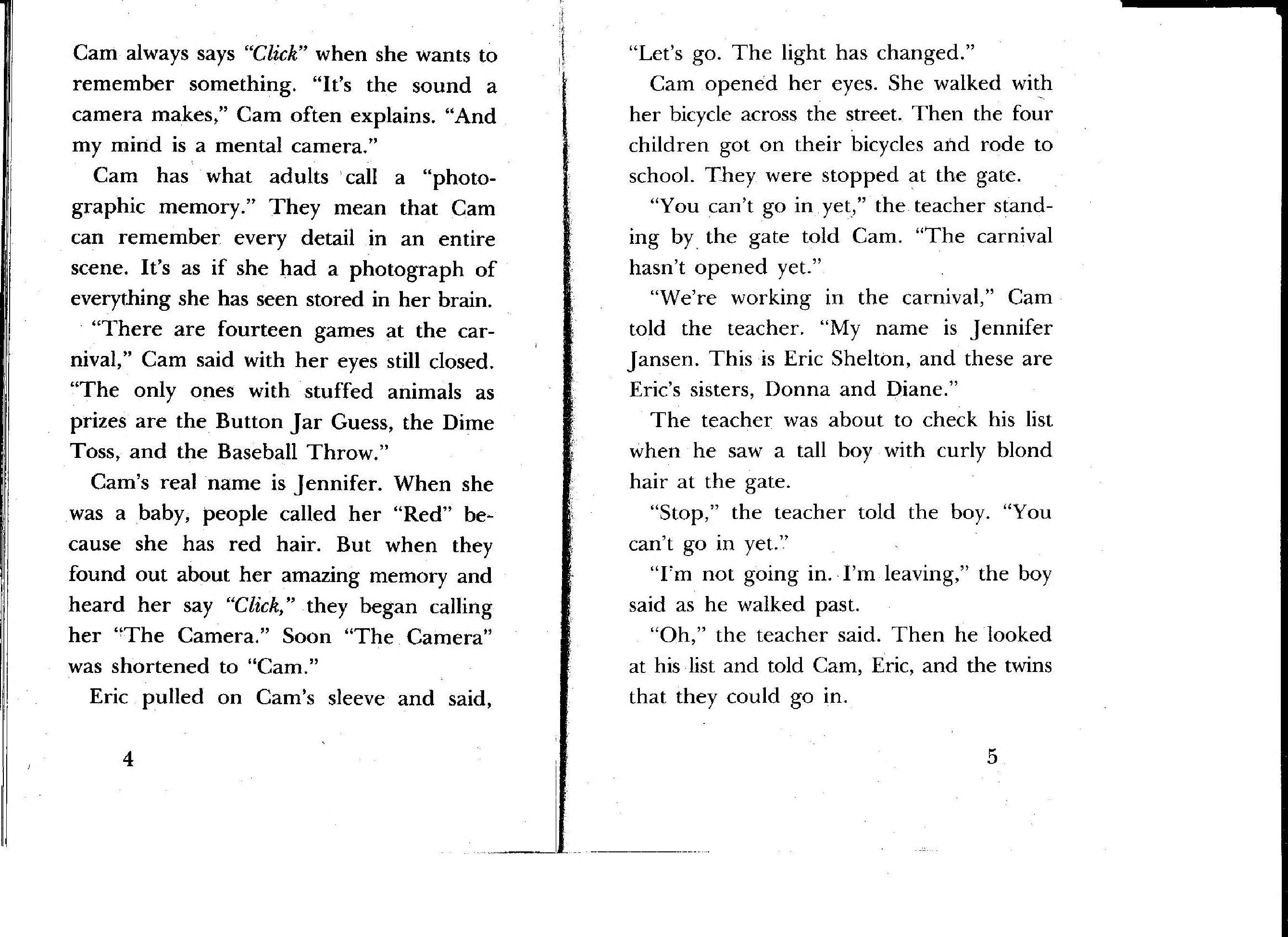 初级桥梁书英文绘本The Mystery of the Carnival Prize.pdf,第3页预览