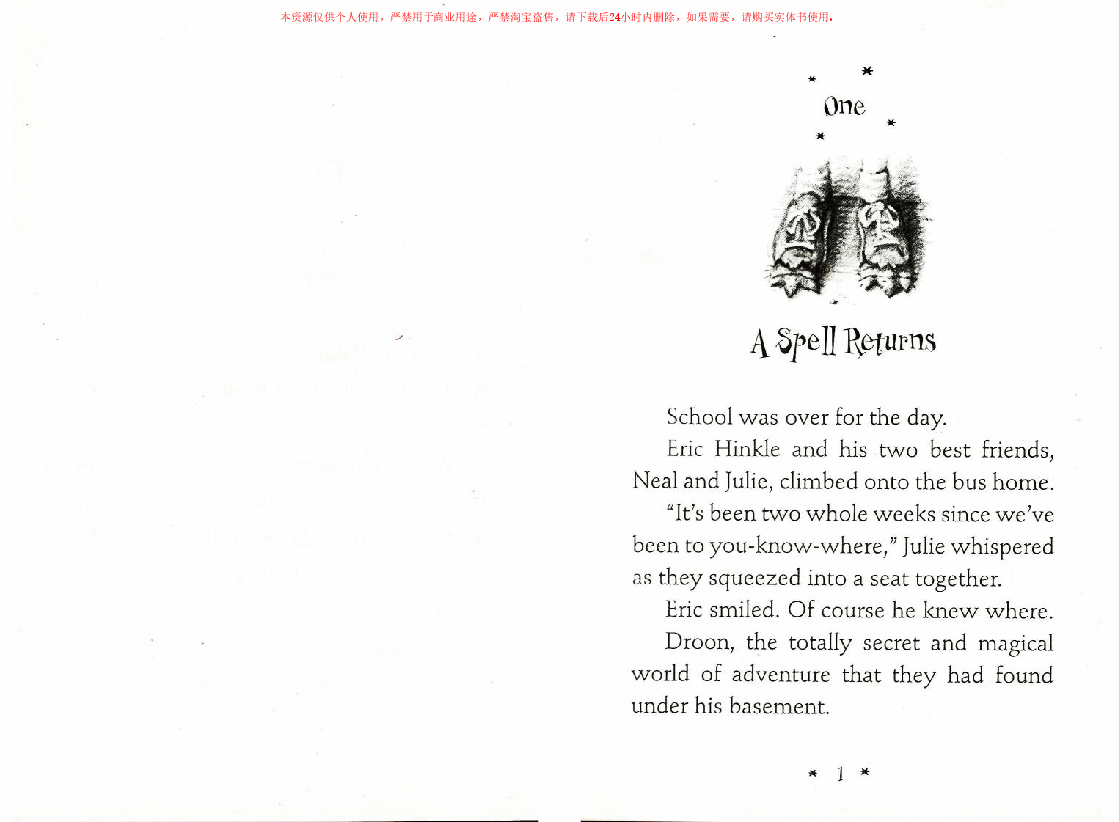 多伦的秘密英文绘本04_City_in_the_Clouds.pdf,第4页预览