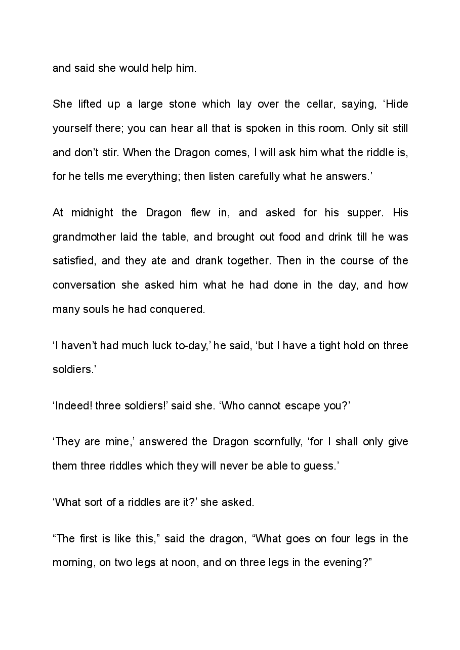 格林童话英文绘本dragon_grandmother.pdf,第4页预览