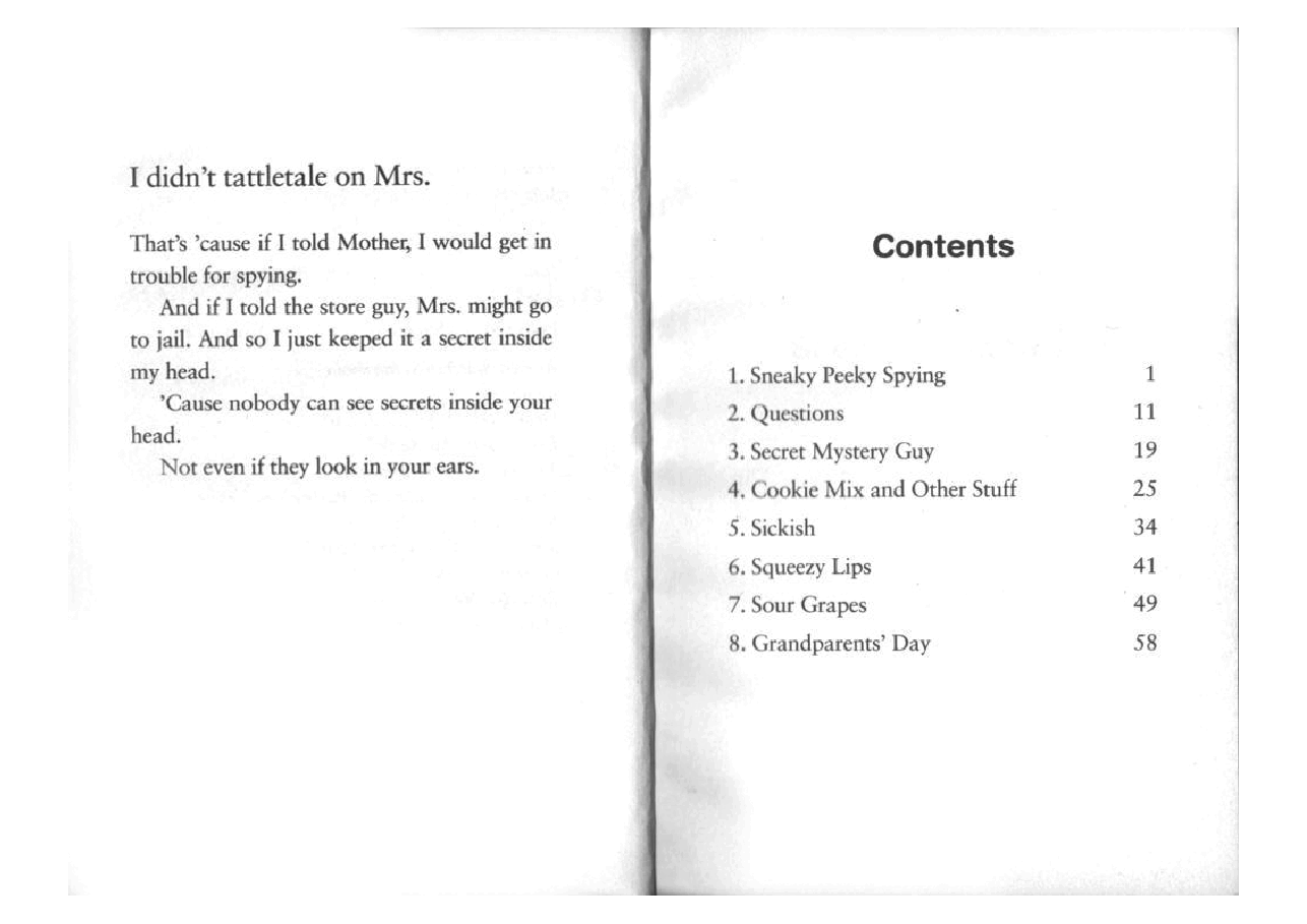 04 Junie B. Jones and sone Sneaky Peeky Spying扫描版.pdf,第2页预览