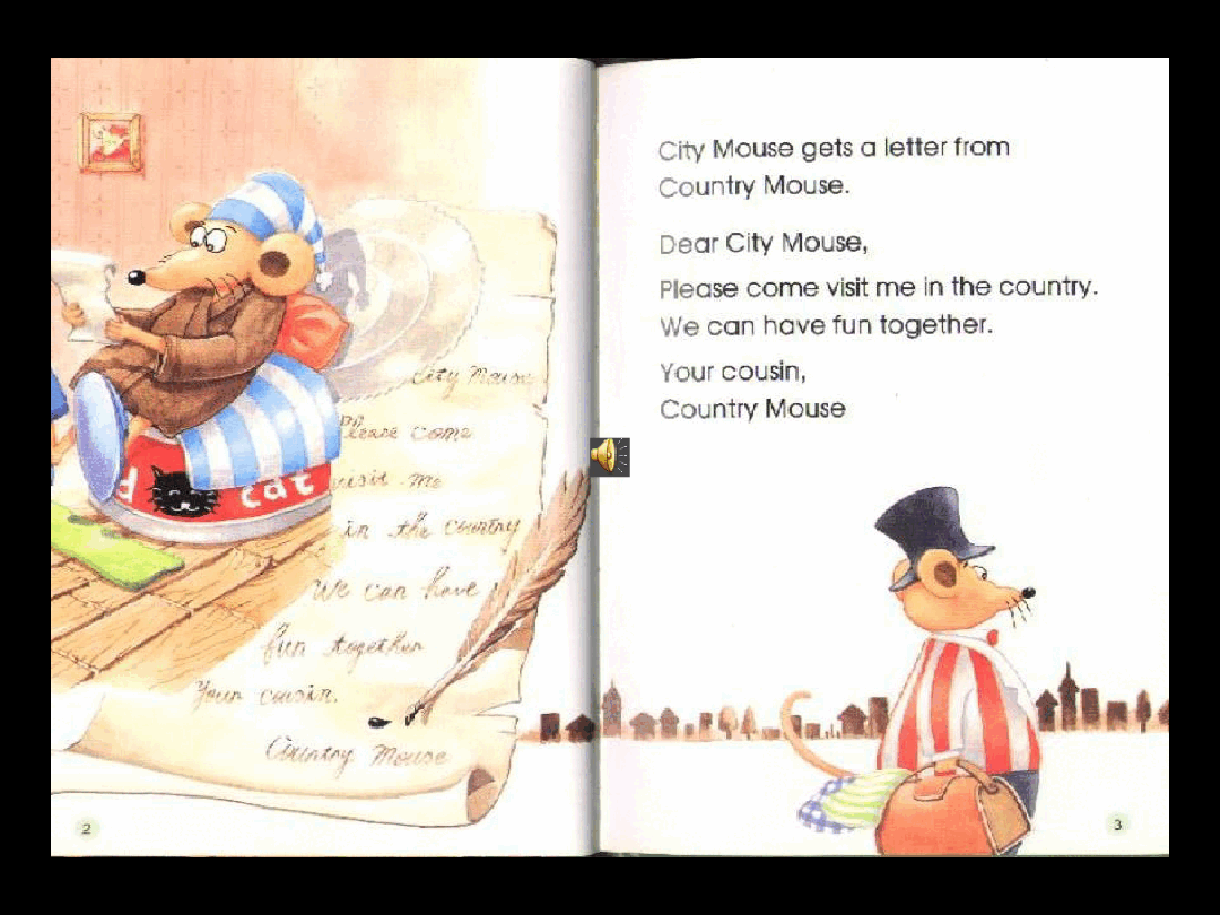 3-13 city mouse and country mouse.pptx，第2页预览