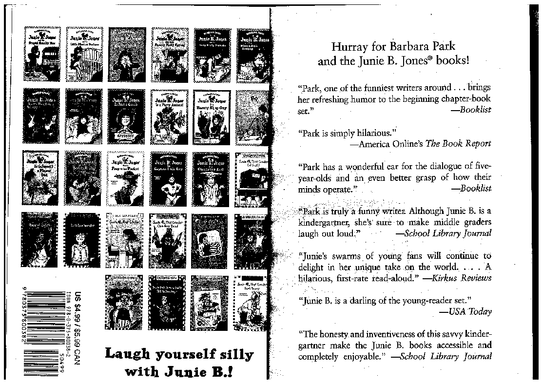 13 Junie B. Jones Is (Almost) a Flower Girl扫描版.pdf,第1页预览