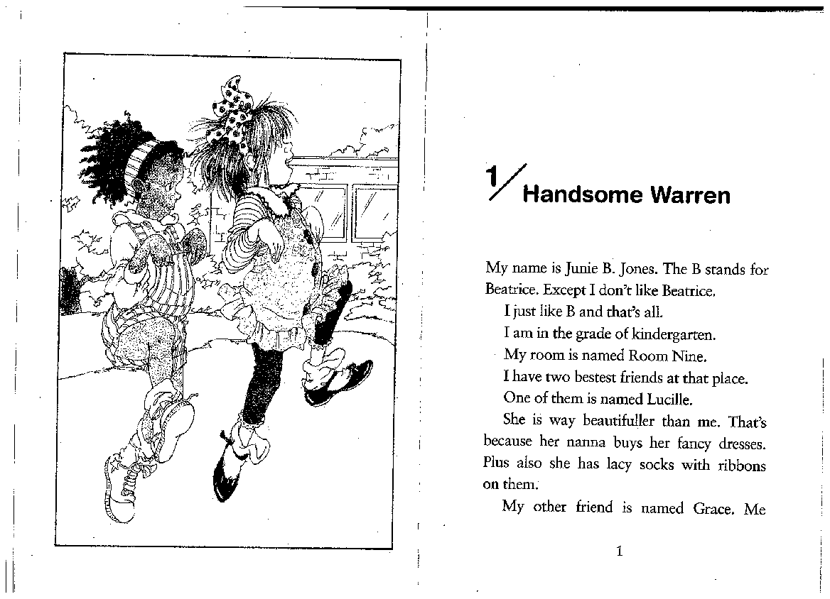 07 Junie B. loves handsome Warren.pdf,第4页预览