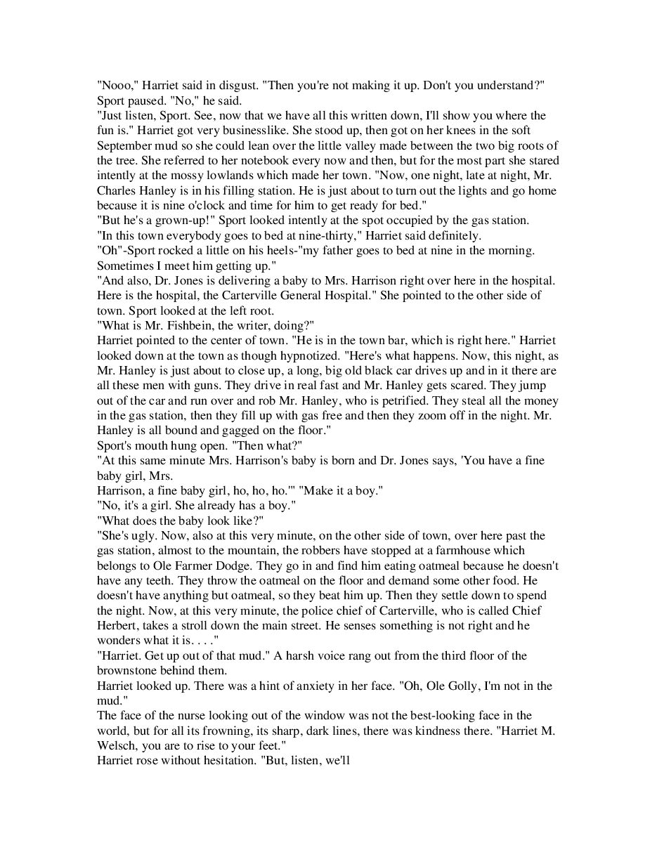 小间谍哈瑞特Fitzhugh, Louise - Harriet The Spy.pdf，第2页预览